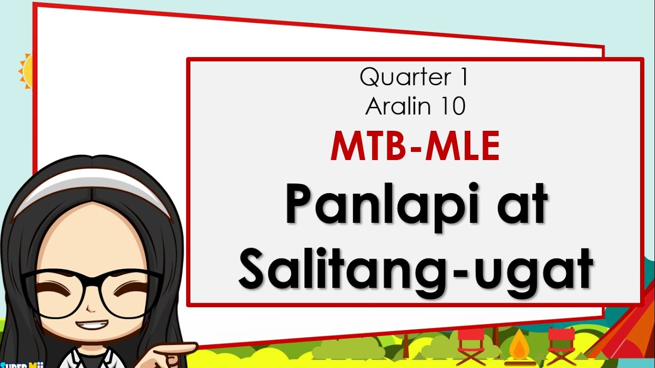 MTB MLE | MTB MLE 2 | GRADE 2 | QUARTER 1 ARALIN 10 | PANLAPI AT ...