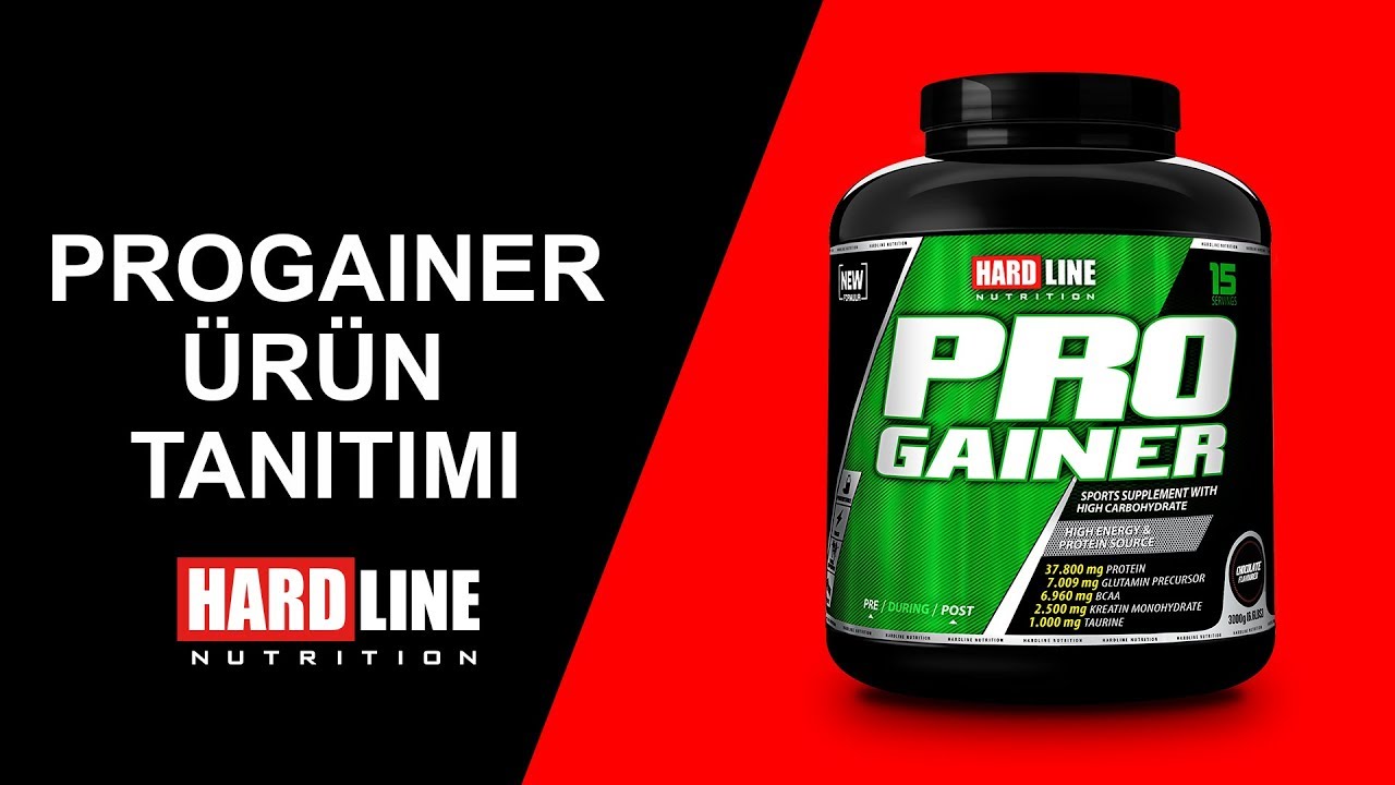 Progainer 3000 gr- Hardline Nutrition Ürün Tanıtım - YouTube