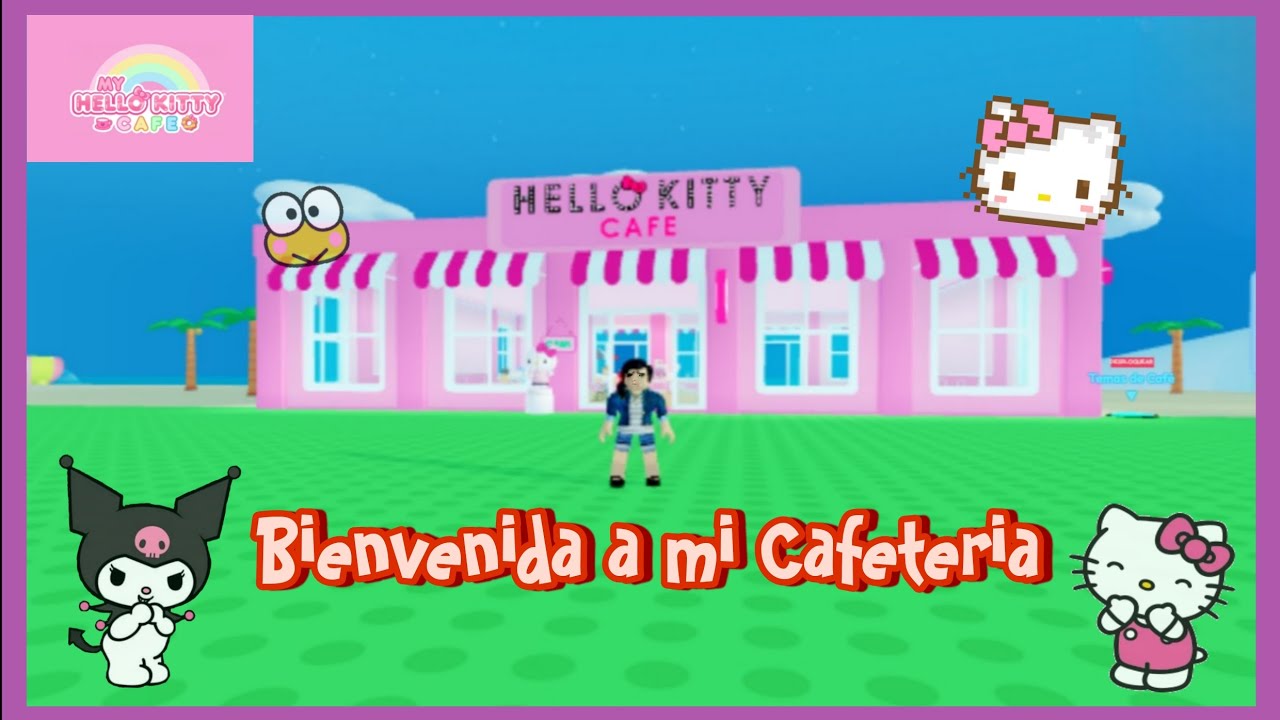 Bienvenido a mi Cafetería de Hello Kitty | Roblox - YouTube