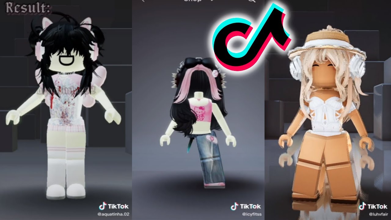 Trending TikTok Roblox Outfit Ideas | TikTok Outfits Compilation #4 ...