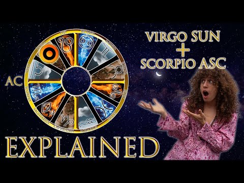 Sun in Virgo Scorpio Asc rising sign HD YouTube