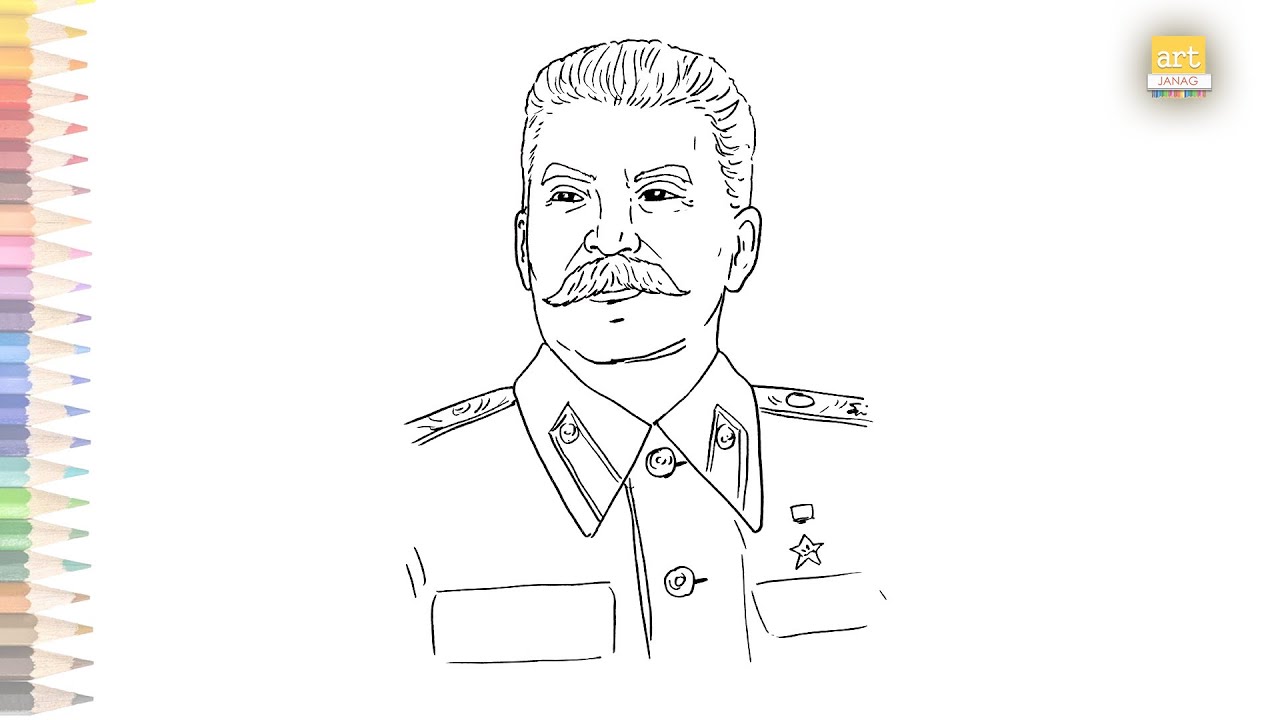 Joseph Stalin Cartoon Drawing - Infoupdate.org