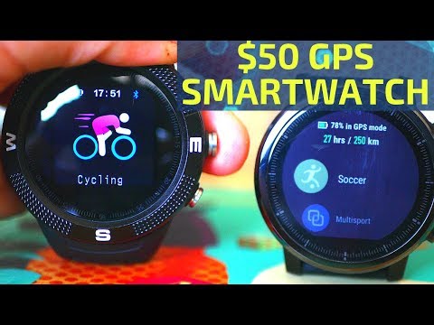 No.1 F18 or Amazfit 2 Stratos? A $50 GPS Smartwatch [2018 REVIEW]