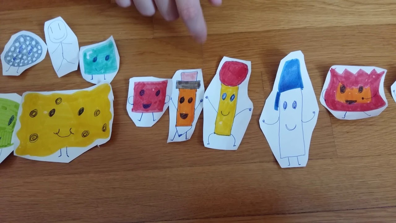 BFDI Paper show: 1a Oh my balance - YouTube