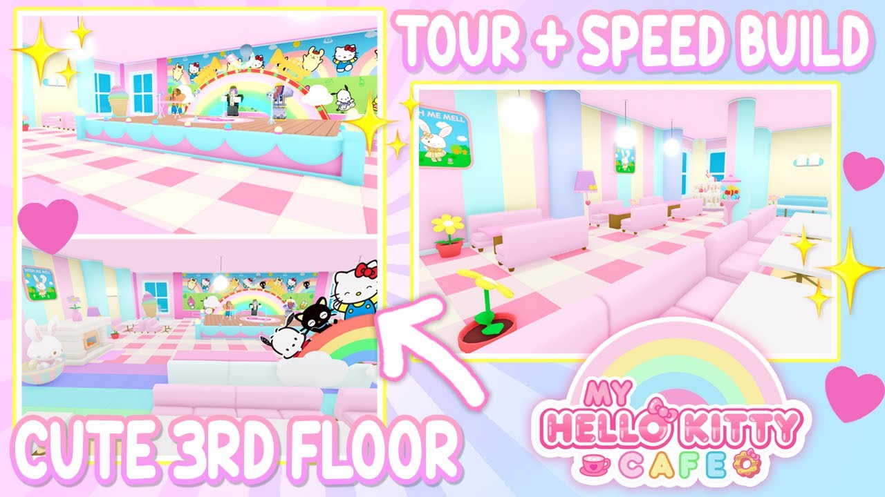 Hello kitty cafe ideas roblox