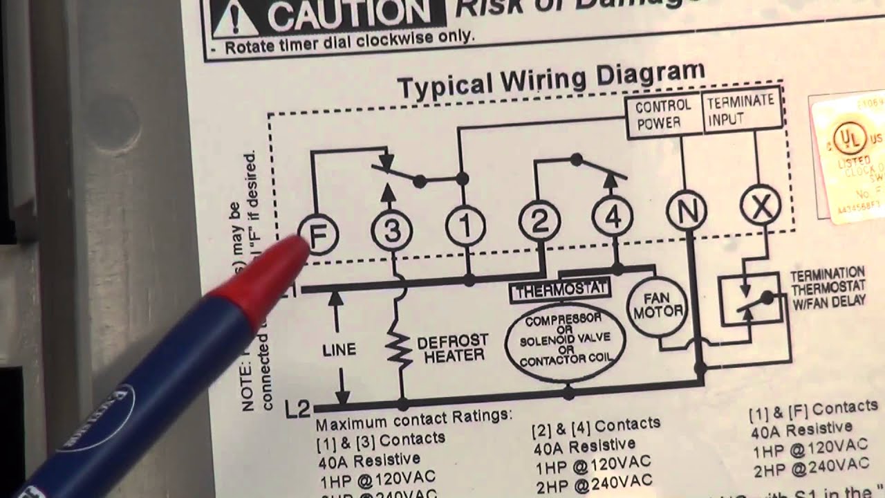 Walk-in Freezer Defrost Timer Wiring Diagram