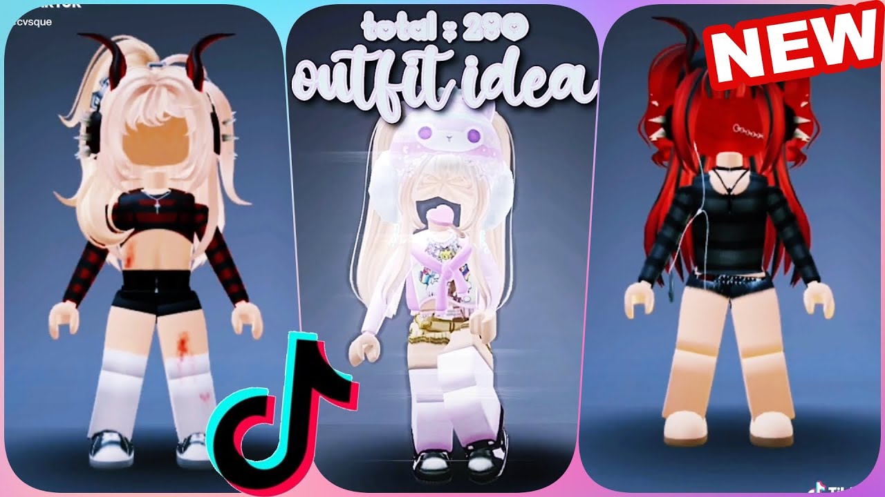 Roblox Tiktok Outfit Ideas Compilation 💦 ️ [Part 19] - YouTube