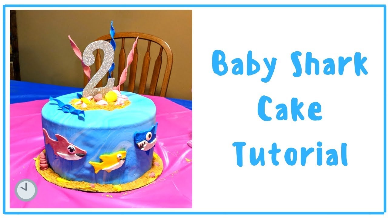 Baby Shark Cake Ideas Diy - Kitchen Dining Bar Cake Toppers Baby Shark ...