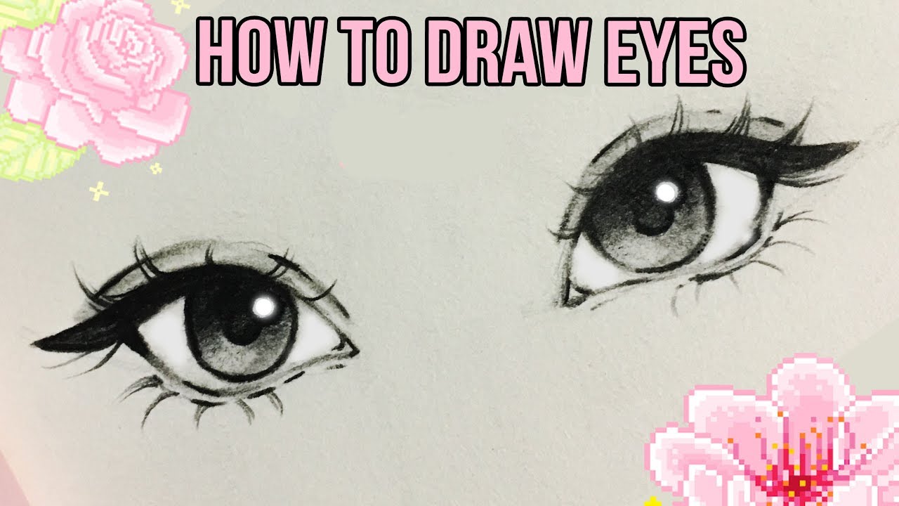 5000+ drawing cute eyes Step-by-step tutorial for beginners