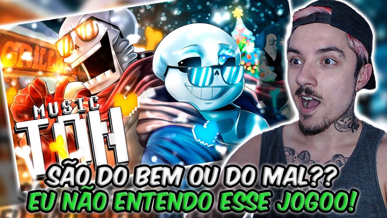 (MUITO BOM!!) REAGINDO ao Esquele-Bros | Sans e Papyrus (Undertale ...