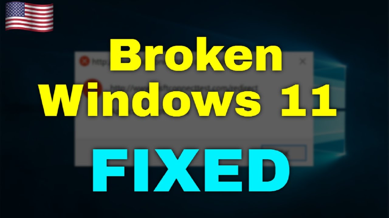 How to Fix Broken Windows 11 - YouTube