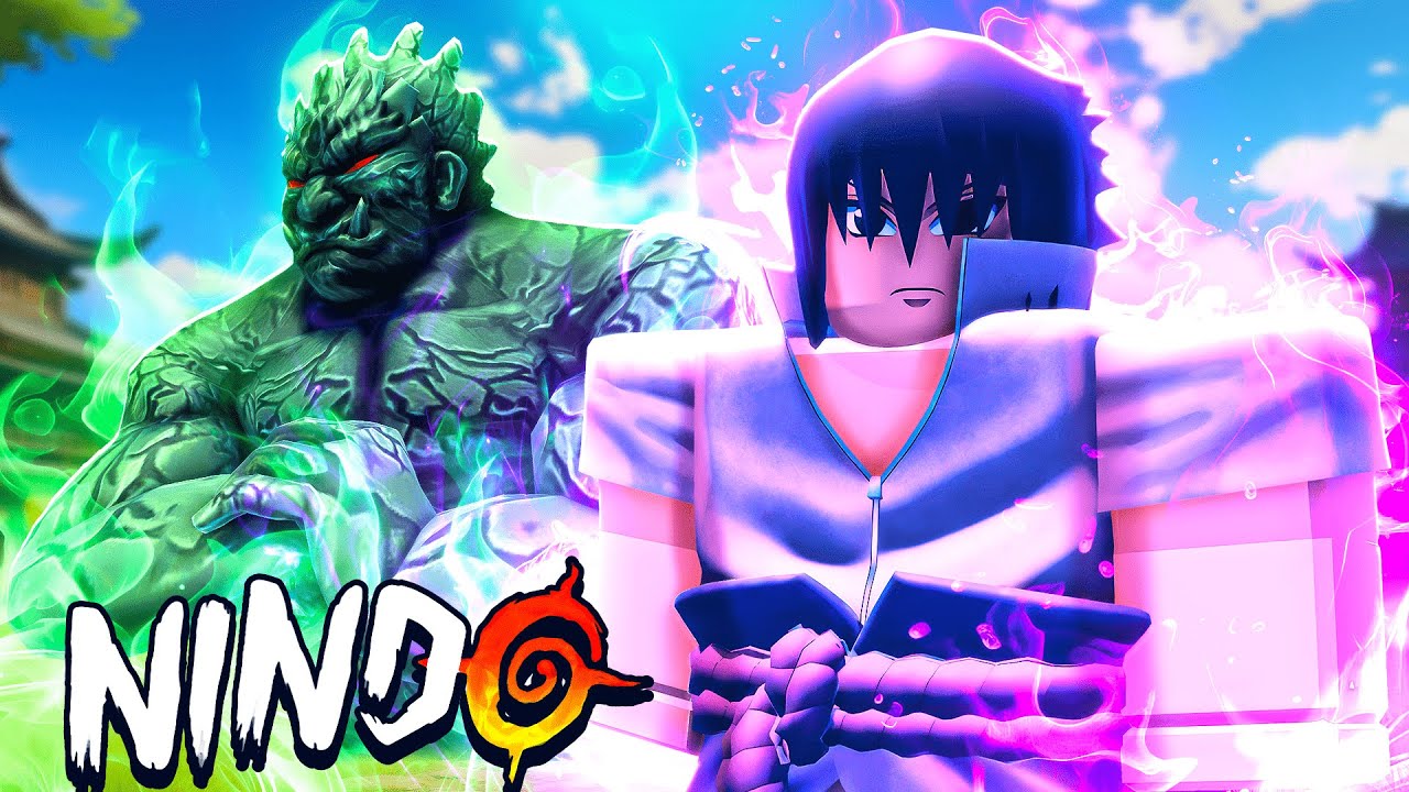 Sasuke Uchiha VS Hashirama Wood Golem (Nindo RPG) - YouTube