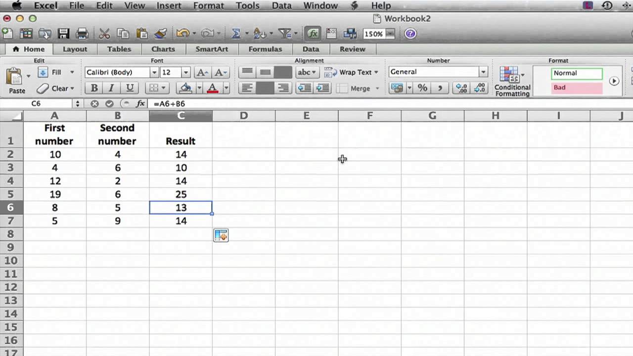 Adding Subtracting Vertical Columns In Excel Ms Excel Tips Youtube