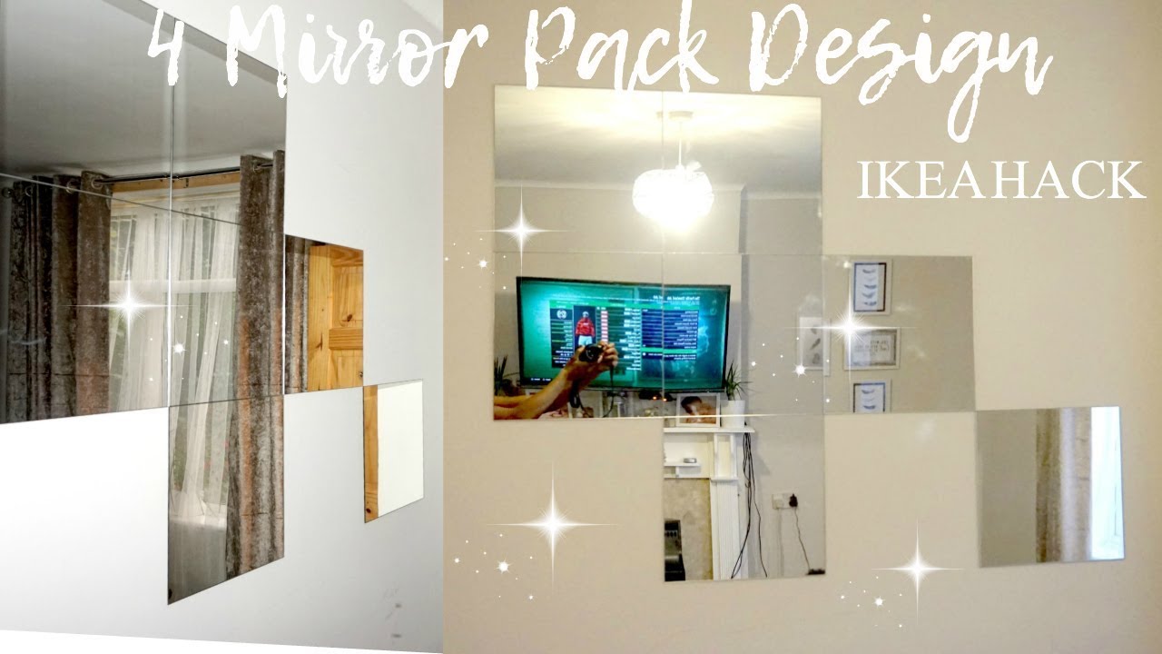 Ikea Lots 4 Mirror Hack Home Decor Idea Youtube