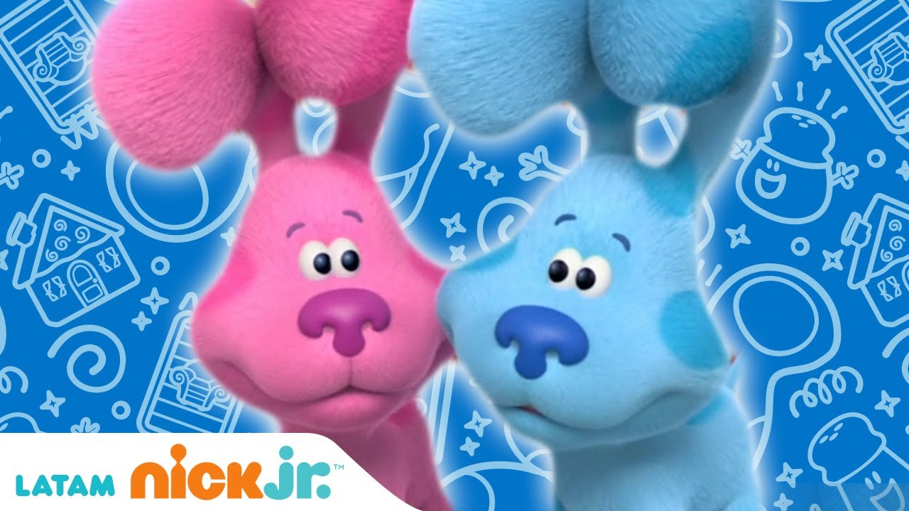 Pistas de Blue y tú | Blue se divierte con Magenta |Nick Jr. en Español ...