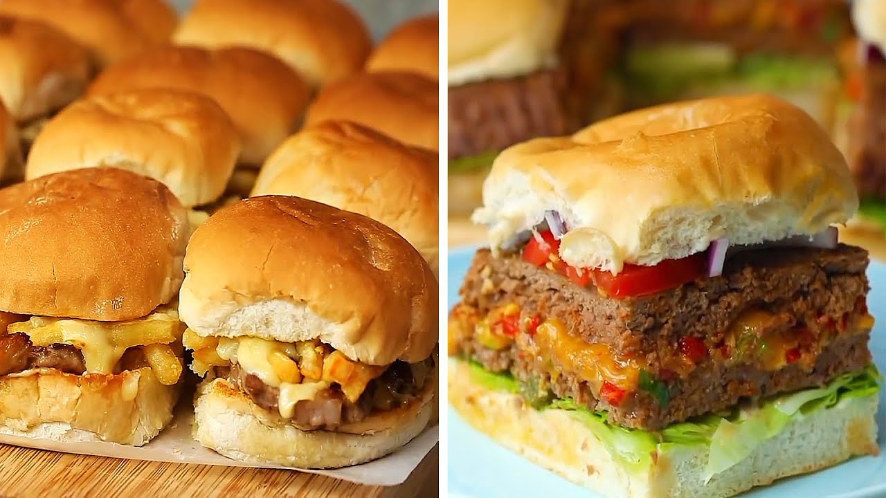 10 Super Bowl Sliders Recipes For The Big Game - YouTube