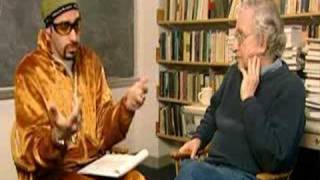 Ali G (Sacha Baron Cohen. )  interviews noam chomsky 