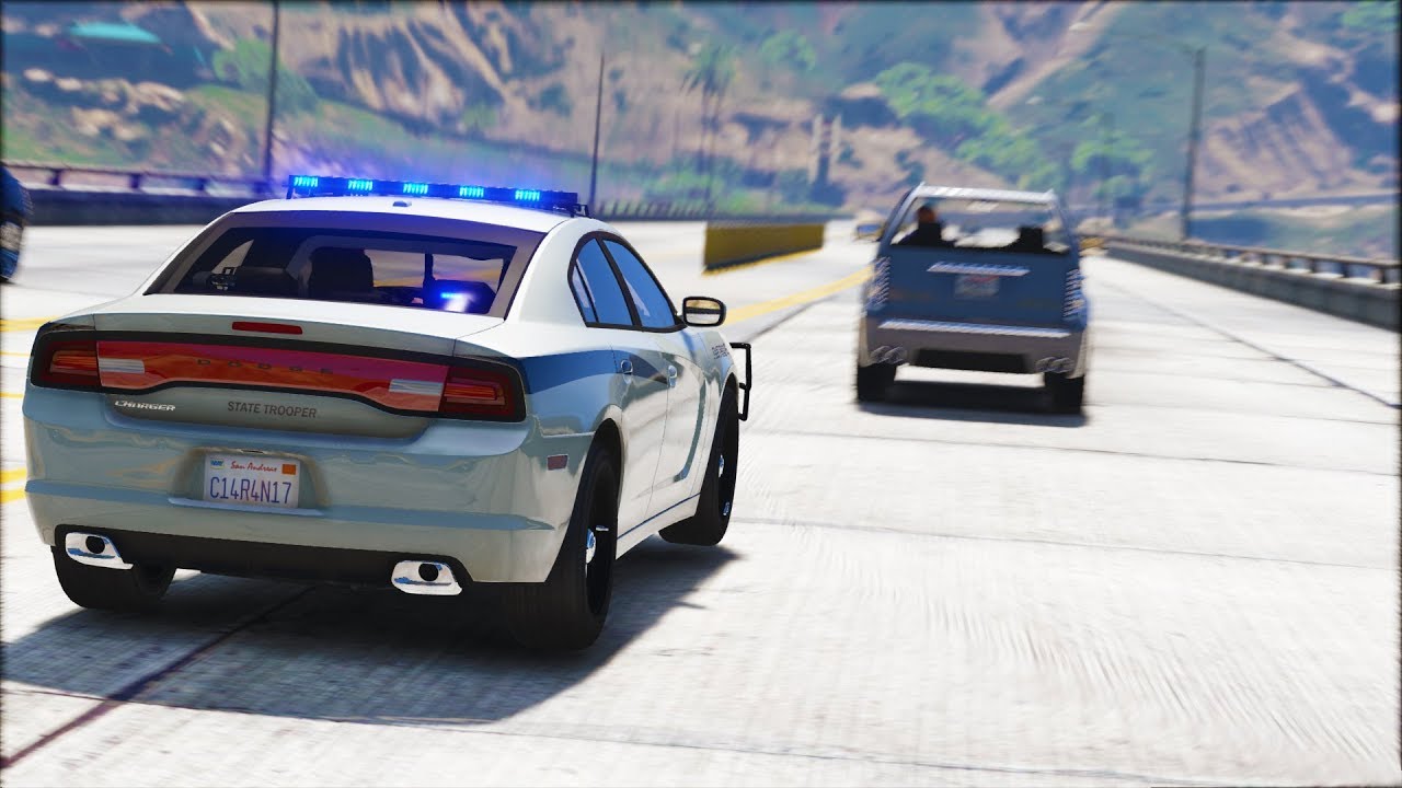 LSPDFR - Day 835 - Highway Pursuit - YouTube