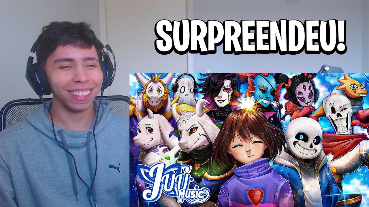 REACT Juu Rafaela - Especial Undertale (Rota Pacifista) LIBERDADE - YouTube