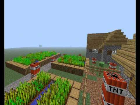 Minecraft: The Village episode 1 ''Enderman Griefer'' - YouTube