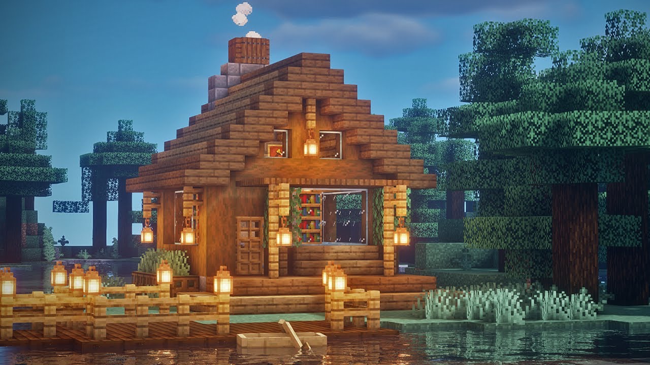 Minecraft Wood Cabin