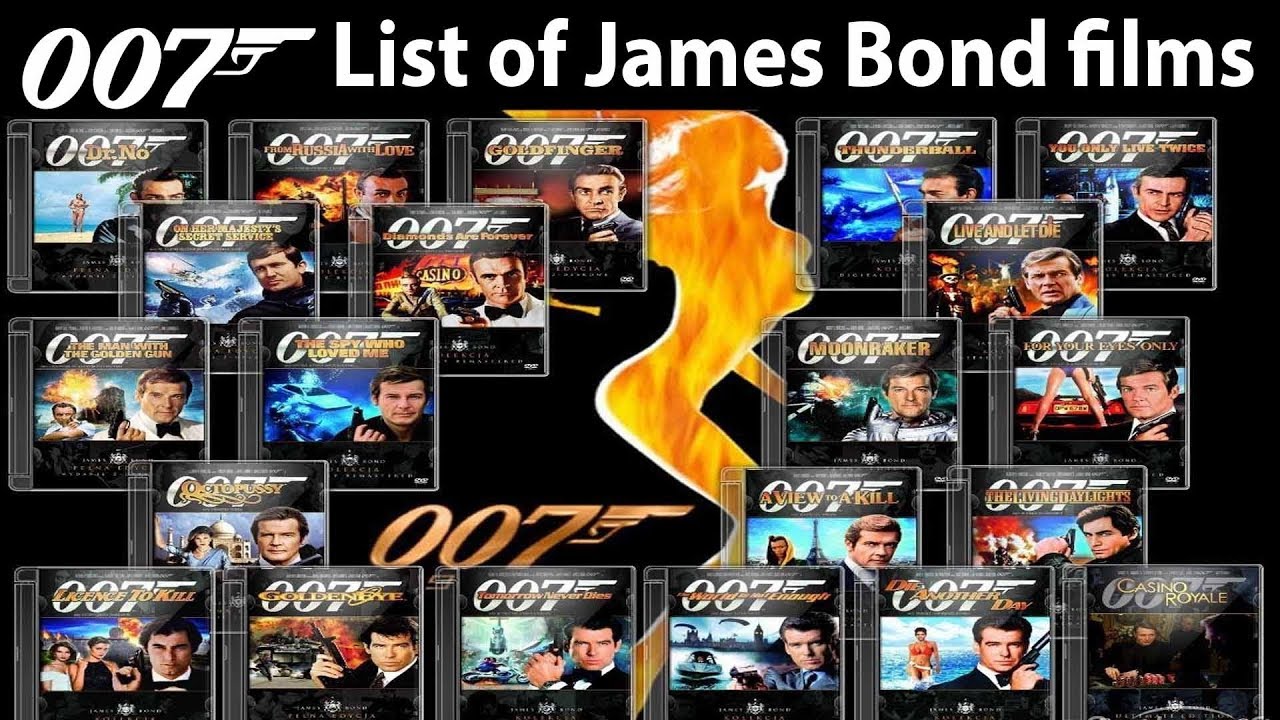 All James Bond Movies