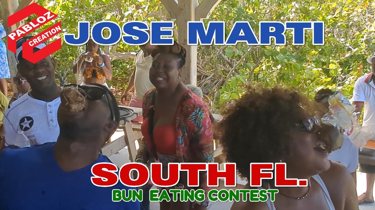 JOSE MARTI SOUTH FL BUN EATING CONTEST SHORTS - YouTube