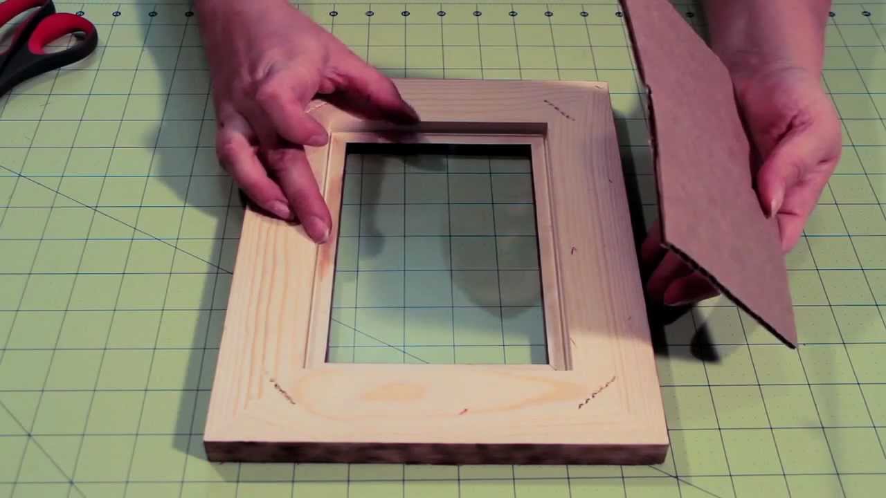 Learn How To Make A Picture Frame YouTube