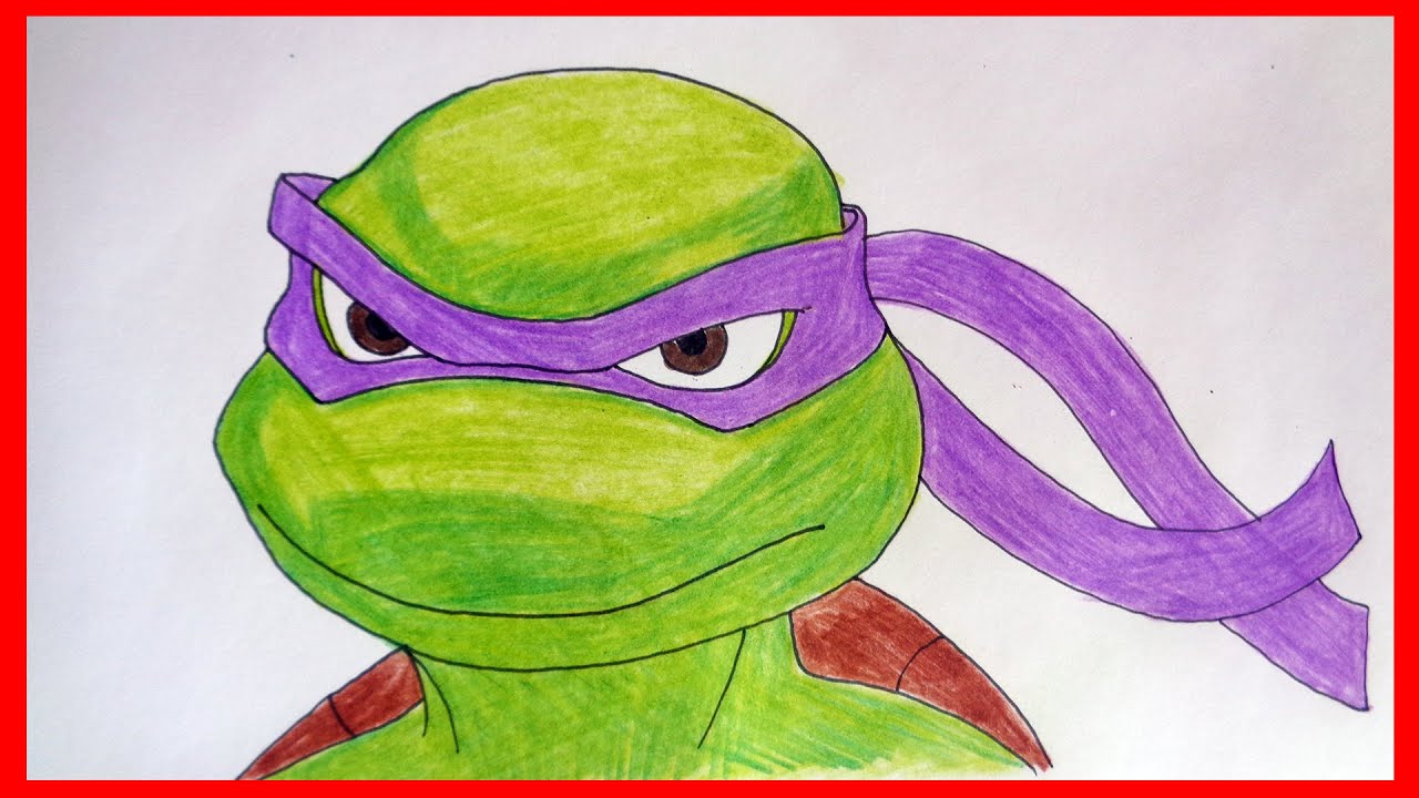 Ninja Turtles Drawing 5