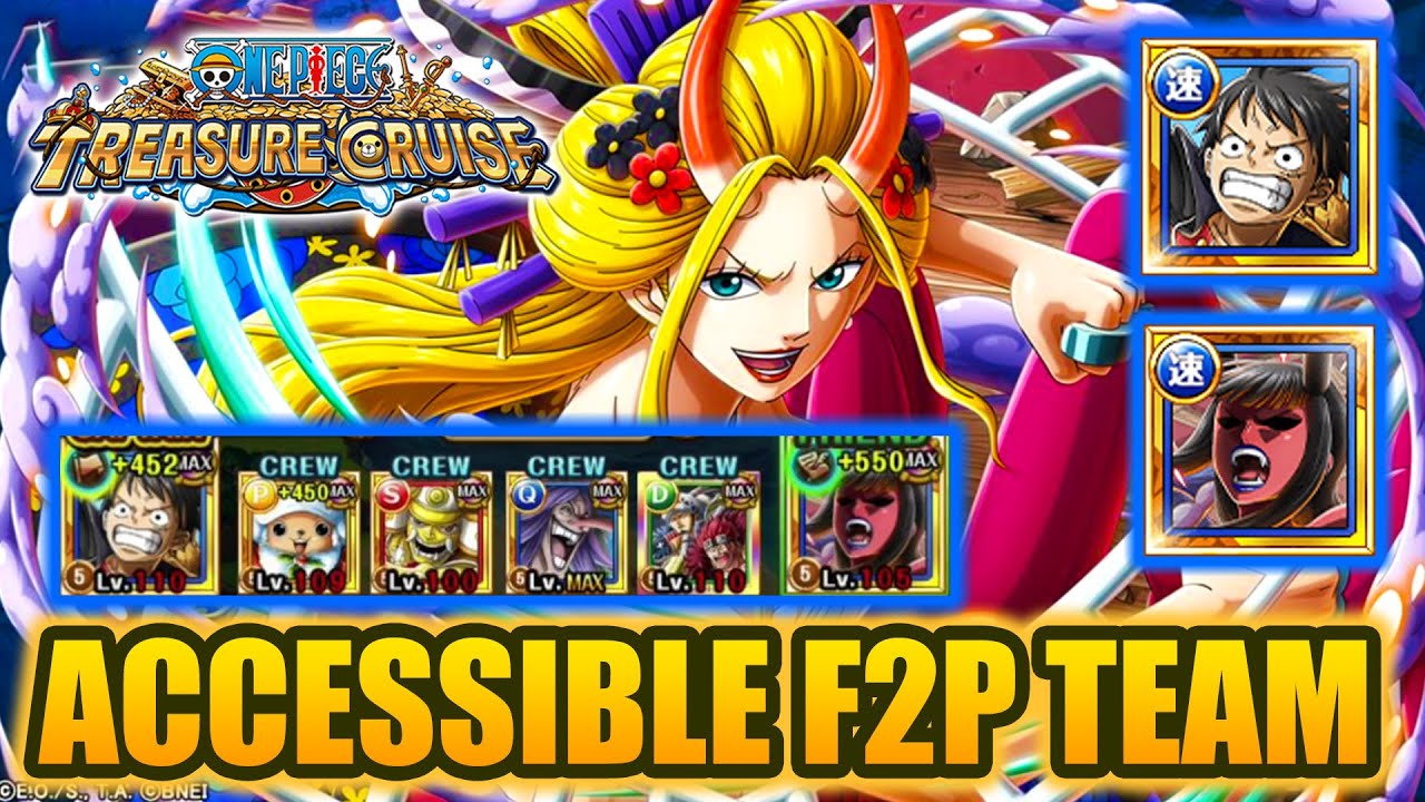 ACCESSIBLE F2P TEAM! NO NEW BATCH OPTC BLITZ BATTLE Luffy Robin vs ...