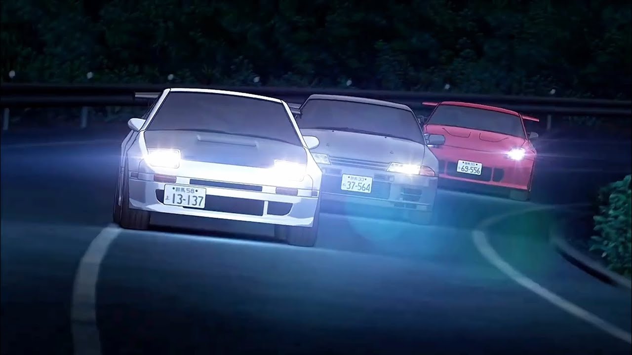 [INITIAL D] FC3S VS R32 VS Z33 with Dual Rozes - YouTube