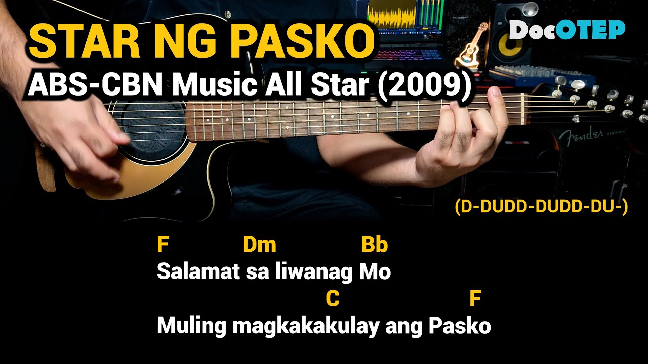 Star Ng Pasko - ABS-CBN Music All Star (2009) Easy Guitar Chords ...