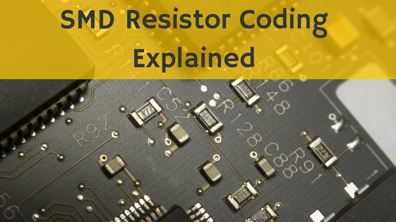 SMD Resistor Size Chart