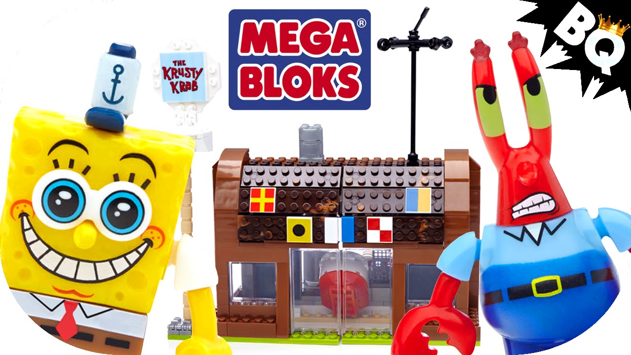 Mr Krabs Racer Mega Bloks SpongeBob SquarePants - ayanawebzine.com