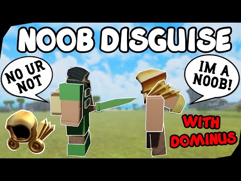 NOOB DISGUISE TROLL | W/ DOMINUS! | BOOGA BOOGA - YouTube