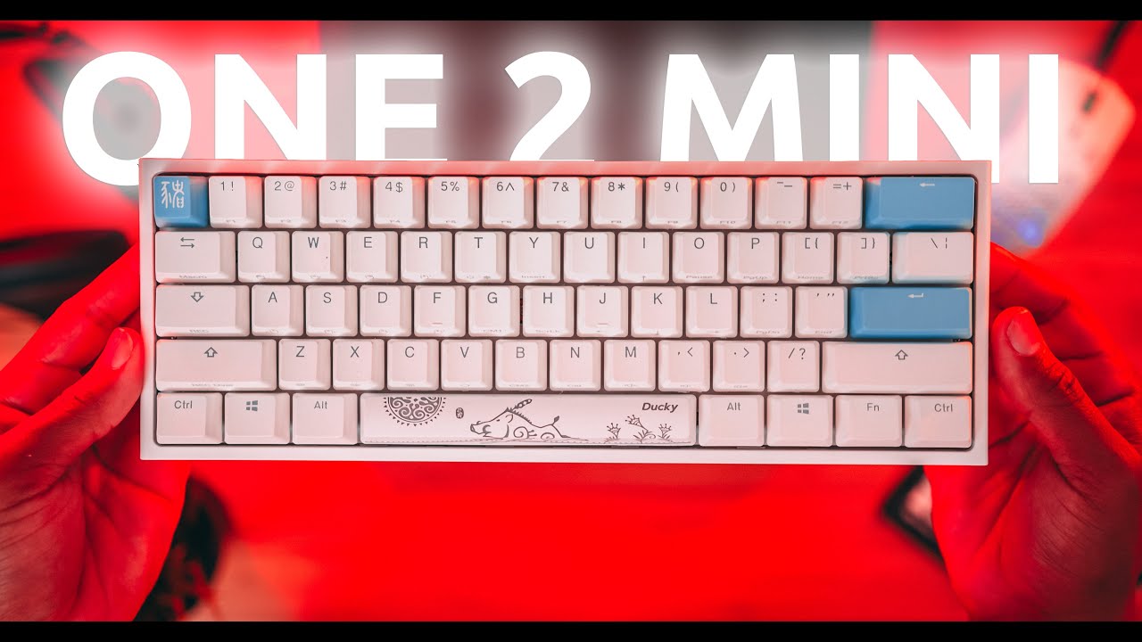 Ducky One 2 Mini Pure White Review One Of The Best 60 Keyboard Returns In White Youtube