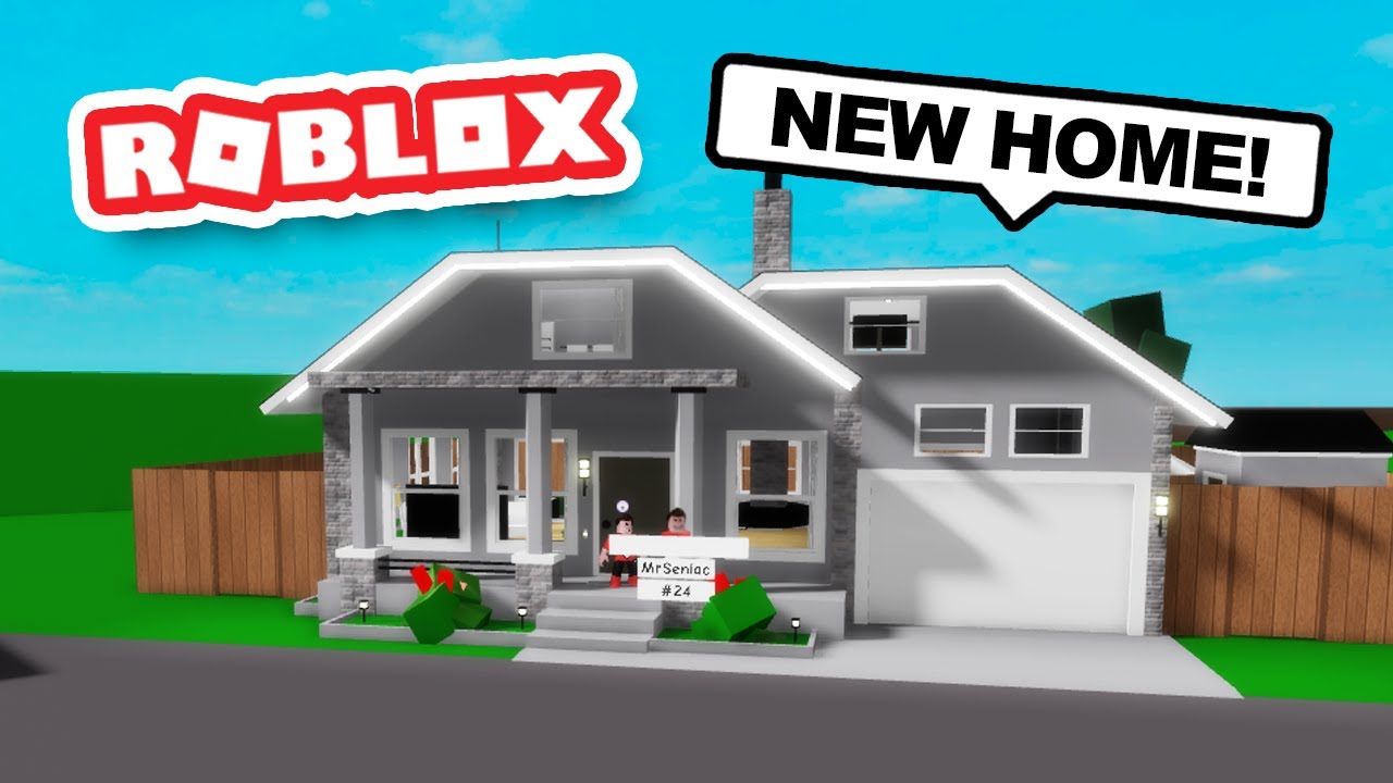 Buying a BRAND NEW HOUSE in ROBLOX BROOKHAVEN - YouTube