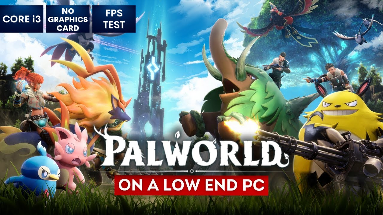 Palworld on Low End PC | NO Graphics Card | i3 - YouTube