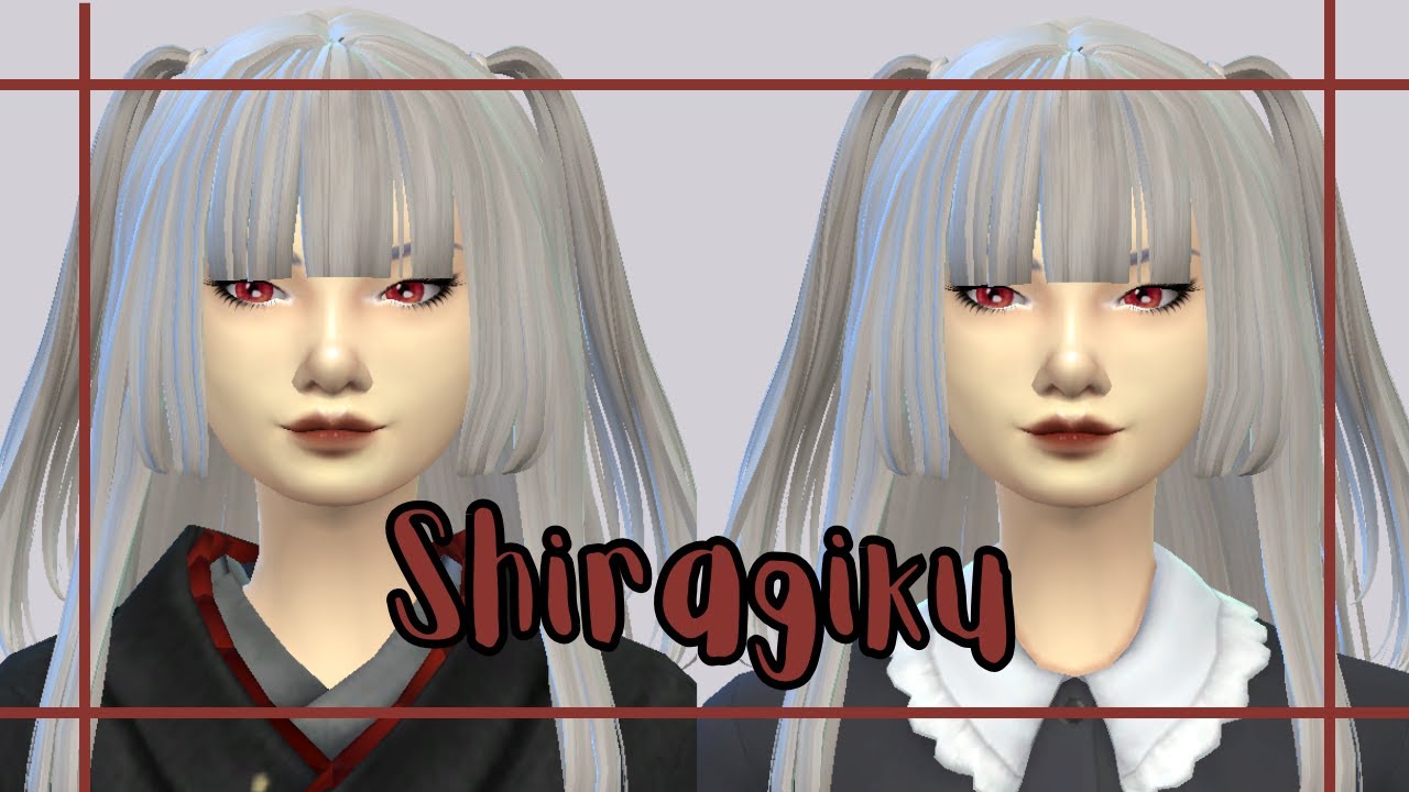 🎃 Halloween 2022: Shiragiku - Fatal Frame 5 // Sims 4 + CC // Create A ...