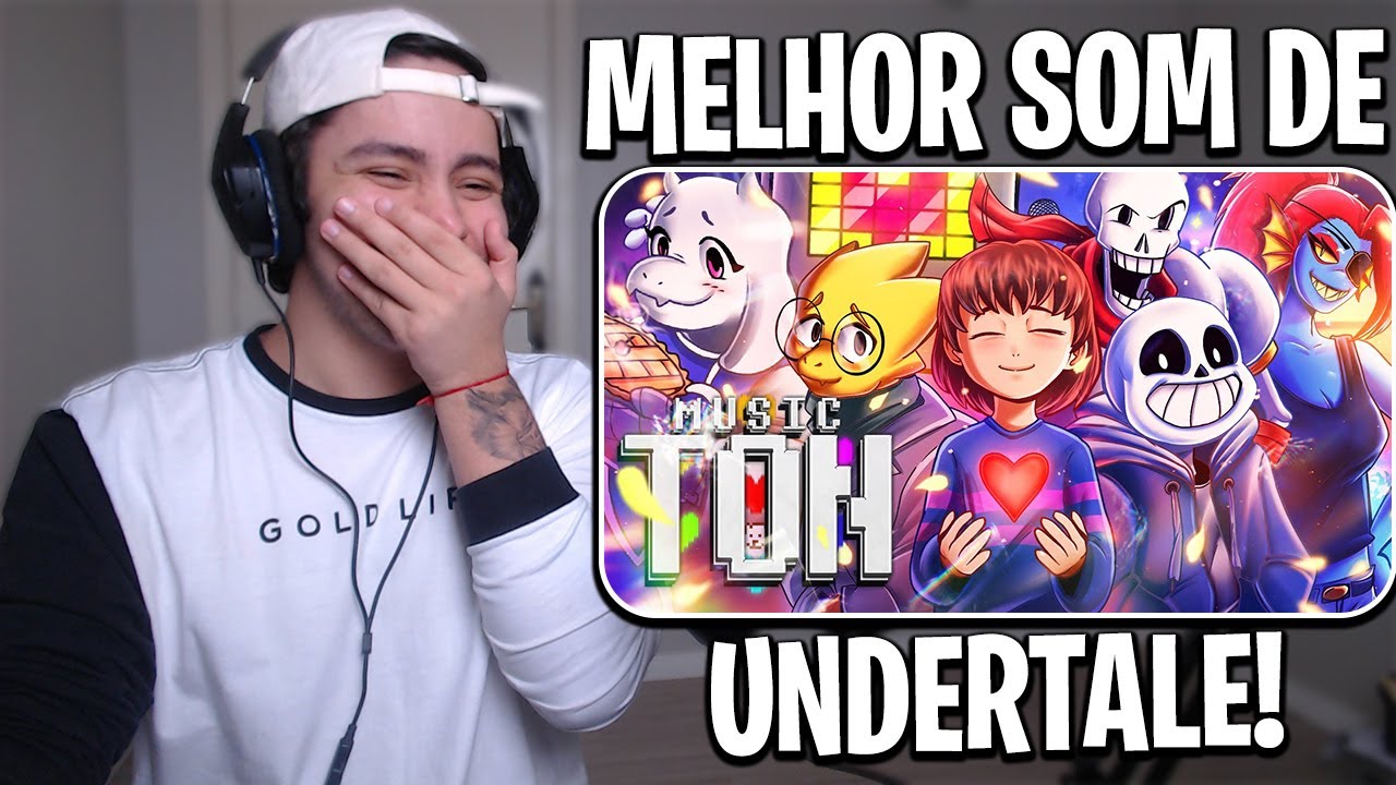 REACT Determinação | Undertale (Pacifista)| Papyrus Da Batata - YouTube