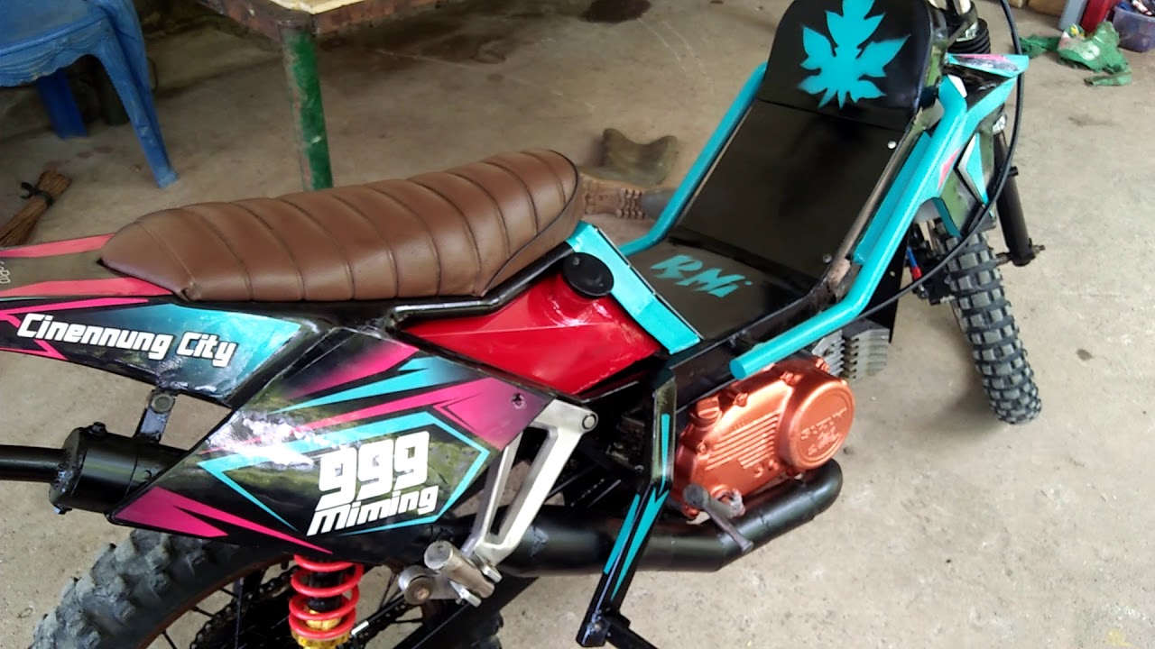 Custom Motor Ojek Gabah Motor Kebun