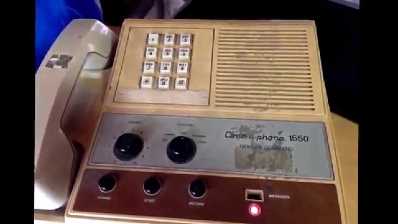 Vintage Answering Machine