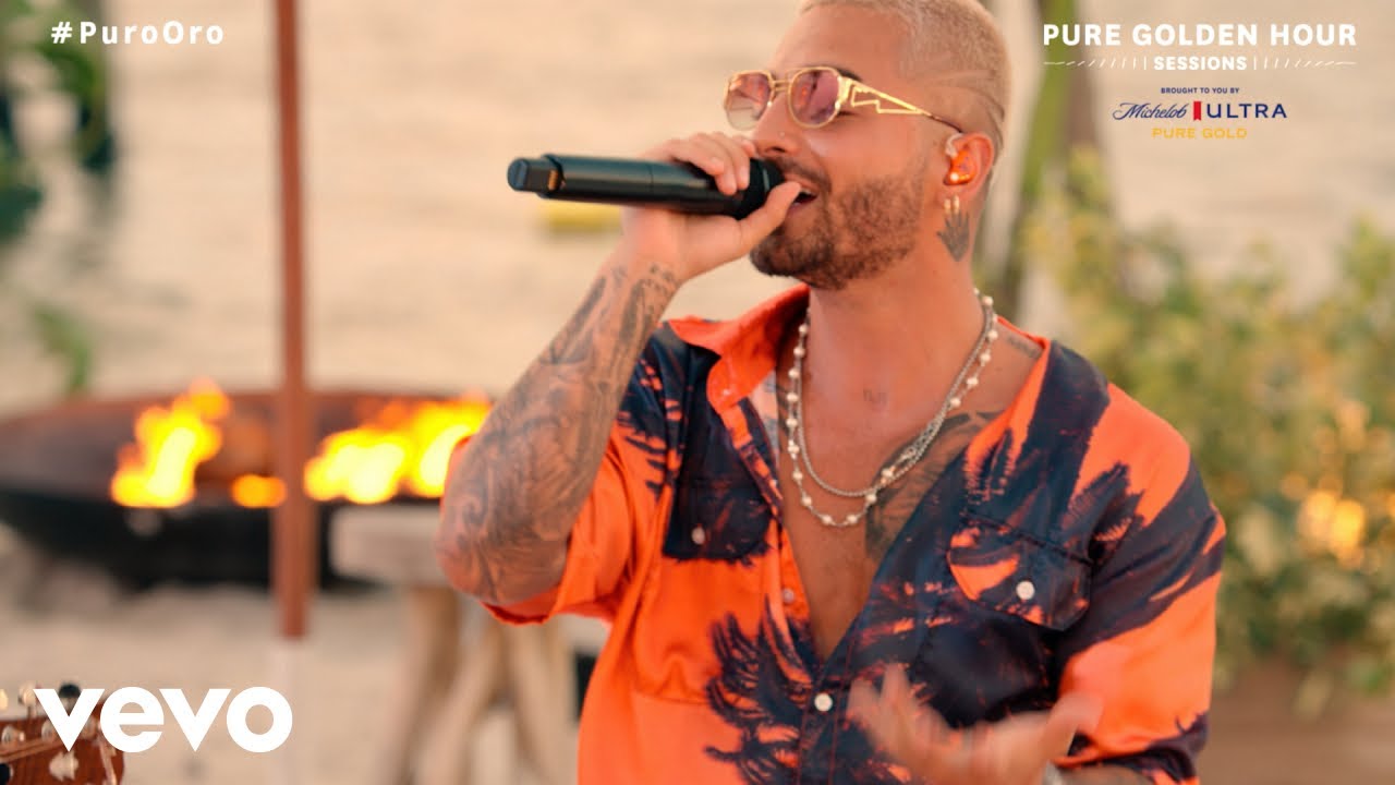 ⁣Maluma - ADMV (Live From Michelob ULTRA Pure Golden Hour Sessions)