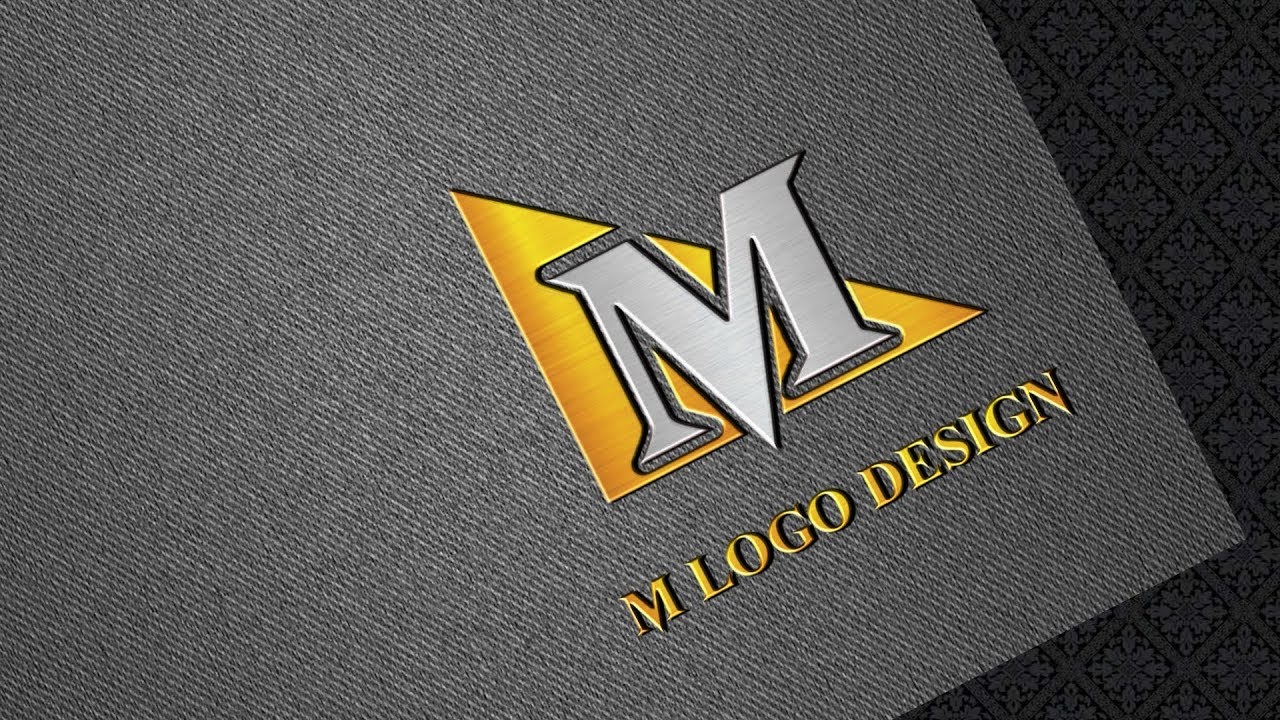 M Style logo Design on PixelLab tutorial-PixelLab logo design[Assigned ...