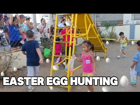 EASTER EGG HUNTING 2024 I Barangay Baybayin Los Baños Laguna - YouTube