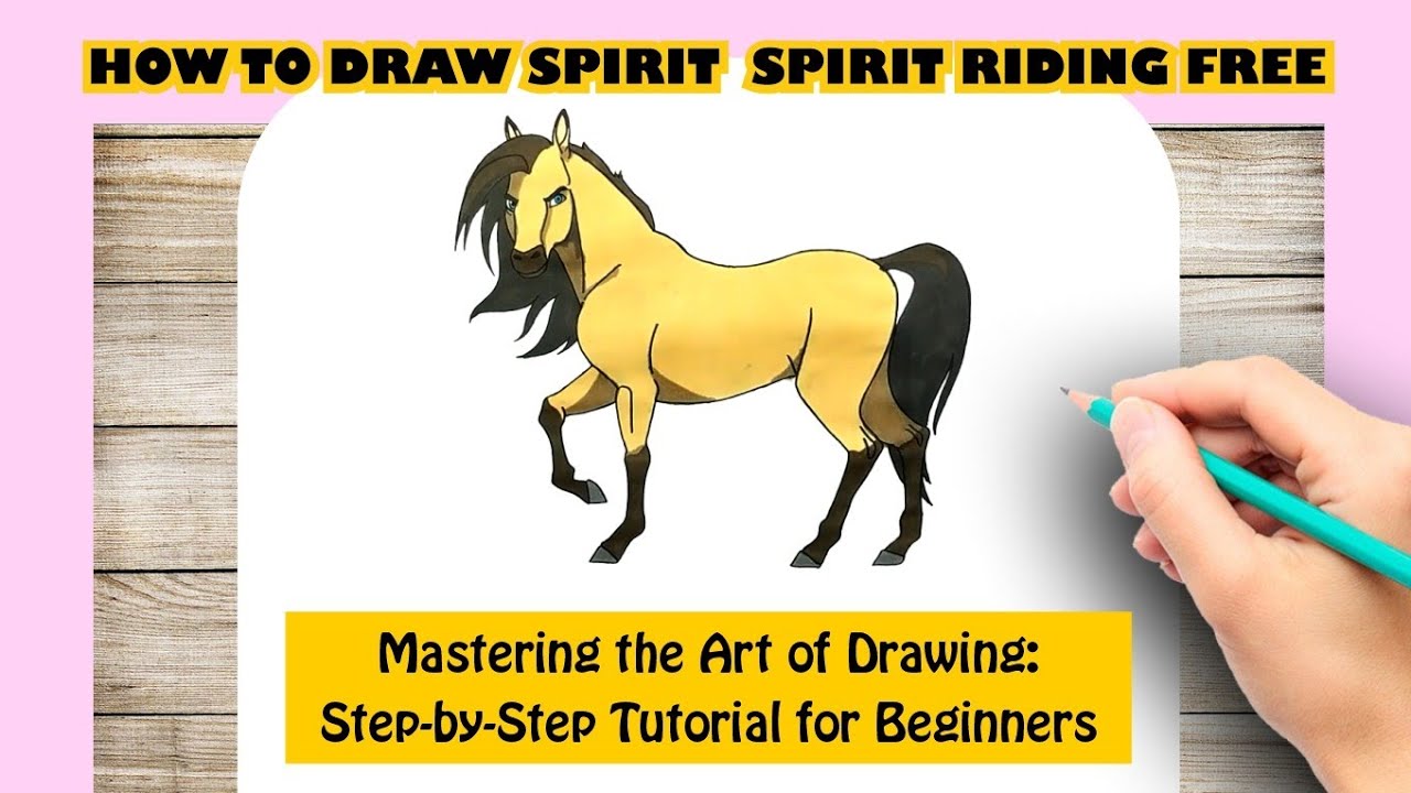 How to Draw Spirit | Spirit Riding Free - YouTube