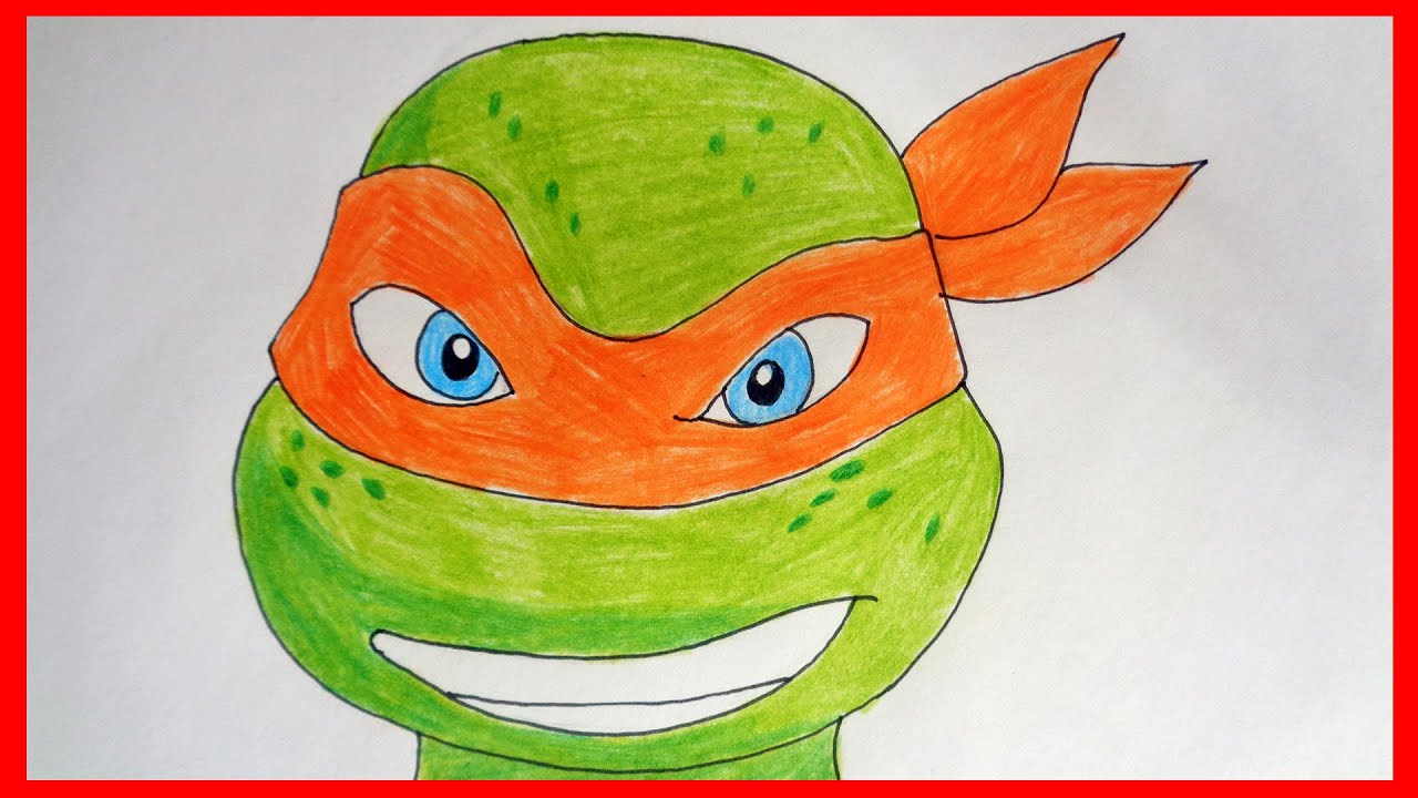 Ninja Turtles Drawing 4