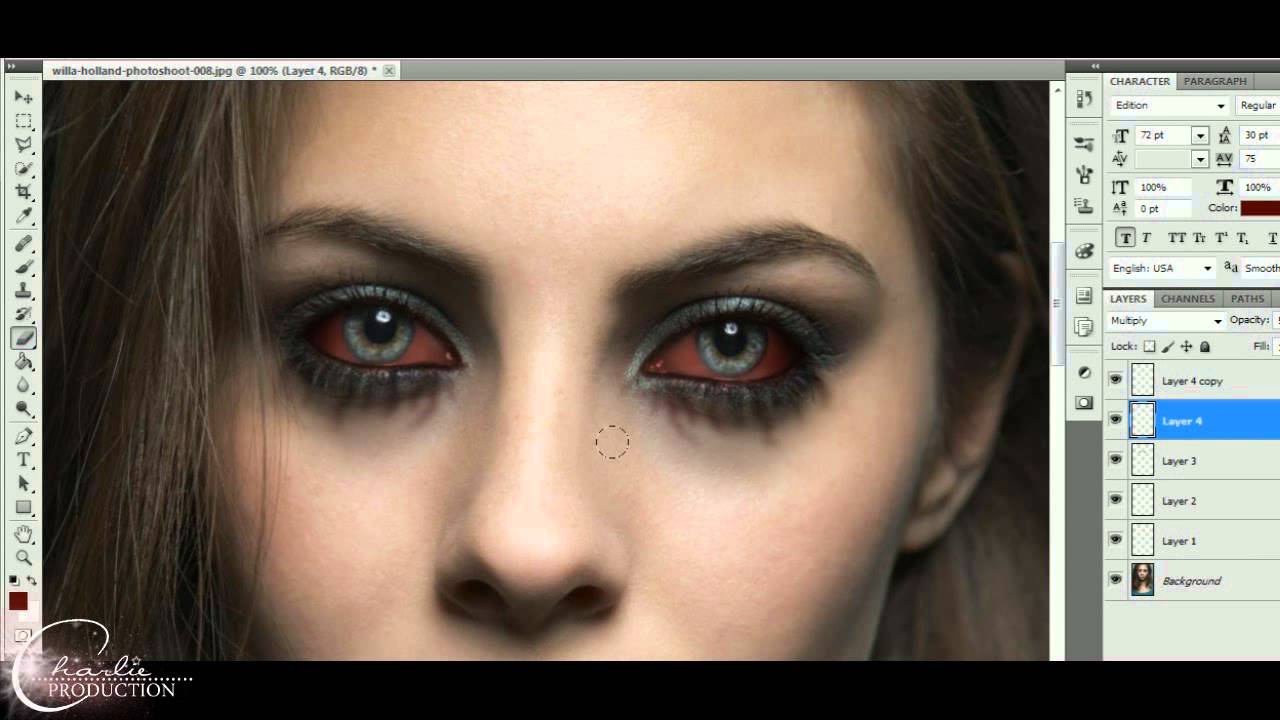 Vampire Diaries Vampire Eye Effect