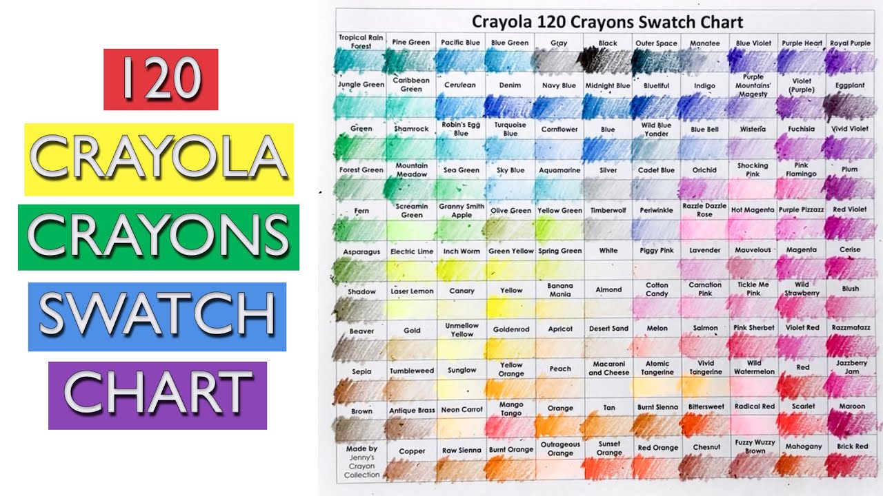 Crayola Crayons Colors