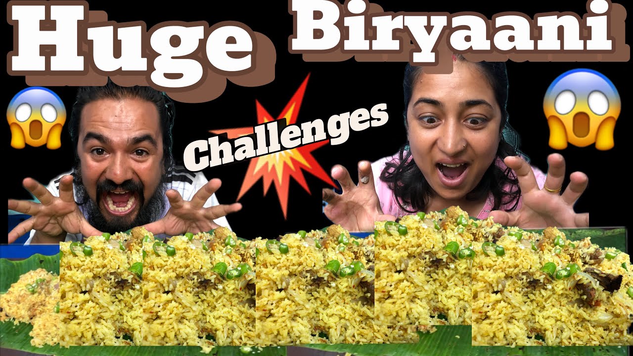 Huge biryani challenge / khana lai dhau dhau paro # challenge # ...